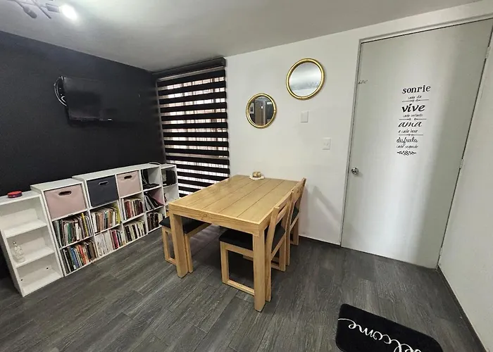 Departamento A 5 Minutos Del Estadio Gnp Apartment *