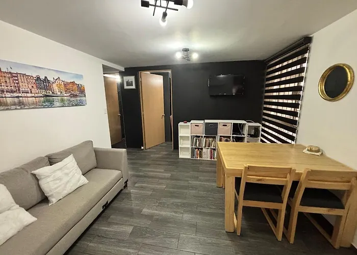 Departamento A 5 Minutos Del Estadio Gnp Apartment *